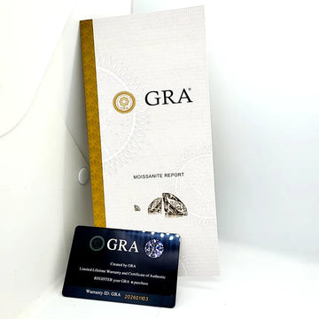 GRA Moissanite report